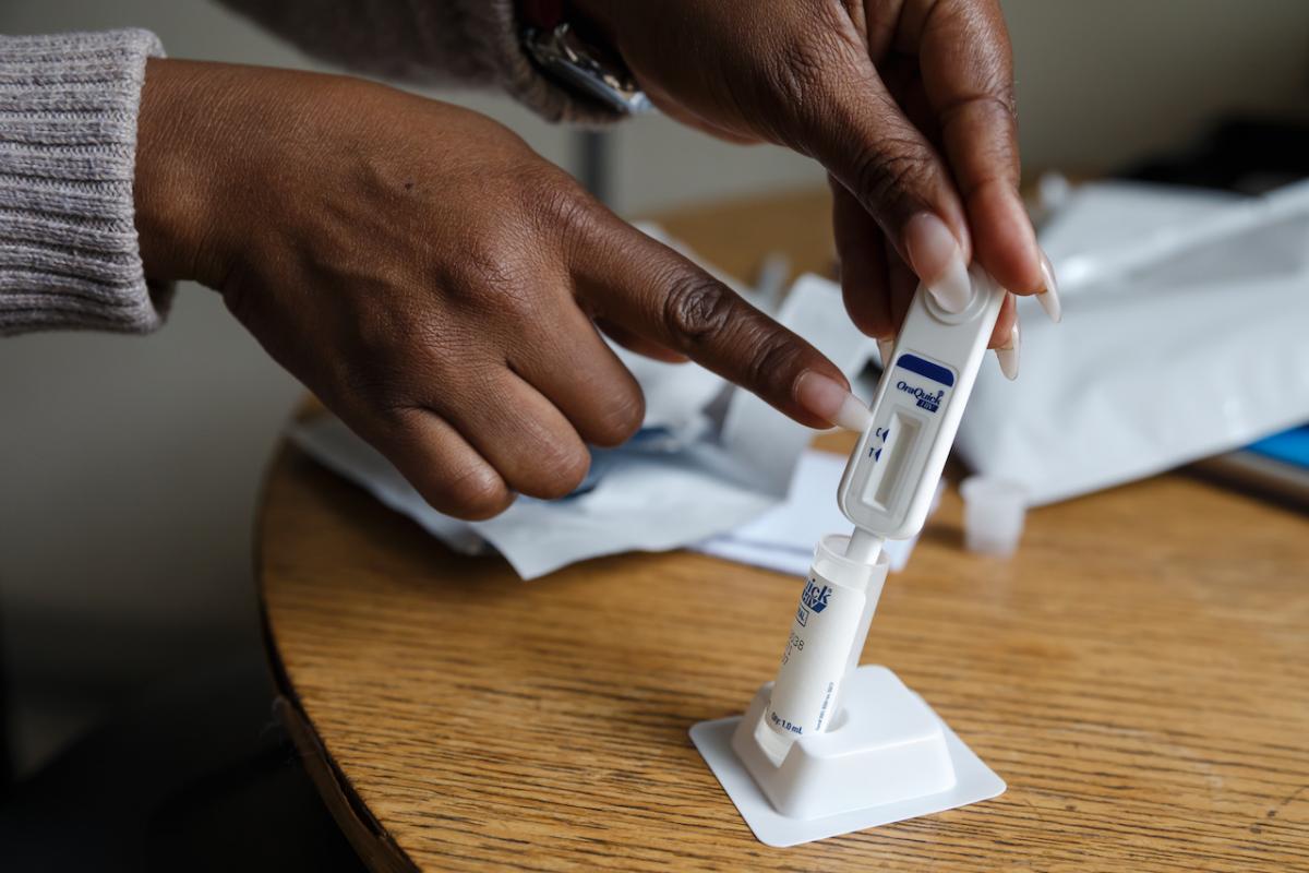 Selftesting for HIV is getting high marks in Zimbabwe WHO Regional